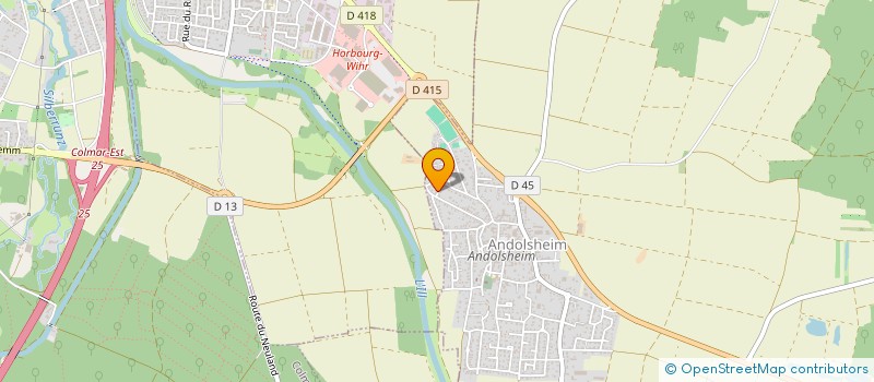 localisation de l'entreprise LAMS HOLDING  ANDOLSHEIM