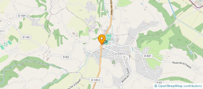 localisation de l'entreprise LAMSDAJI  CORBELIN