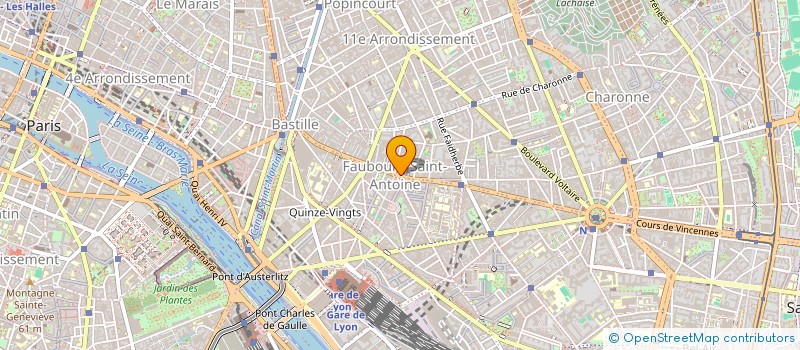 localisation de l'entreprise LAMT  PARIS