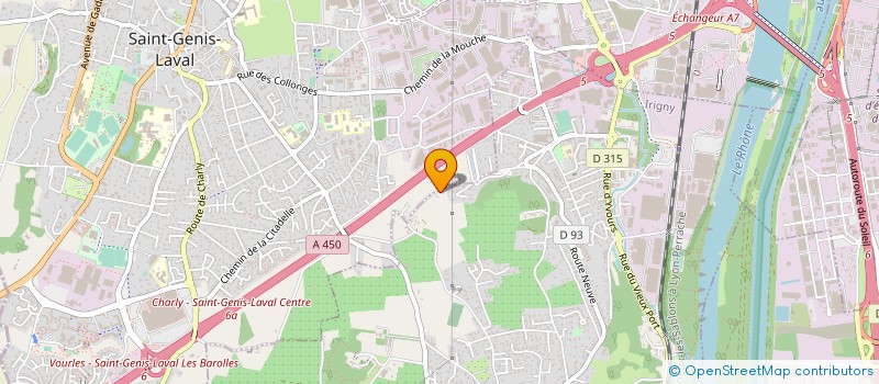 localisation de l'entreprise LAMTI PLOMBERIE & ENERGIE  IRIGNY