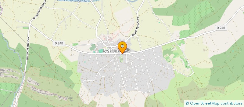 localisation de l'entreprise LAMU  EYGALIERES