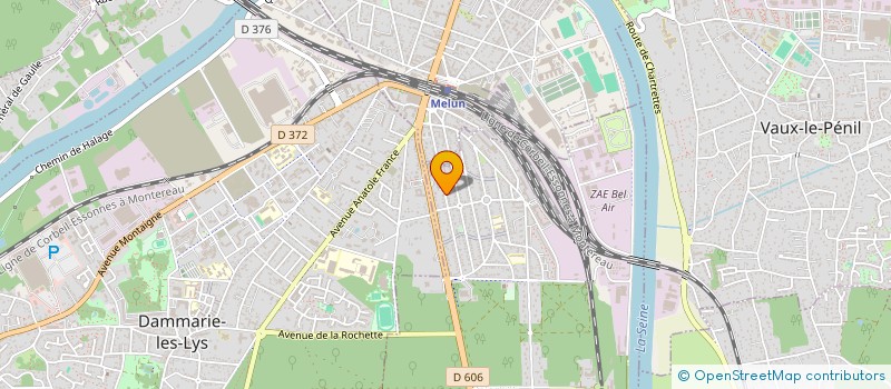 localisation de l'entreprise LAMY à LA ROCHETTE