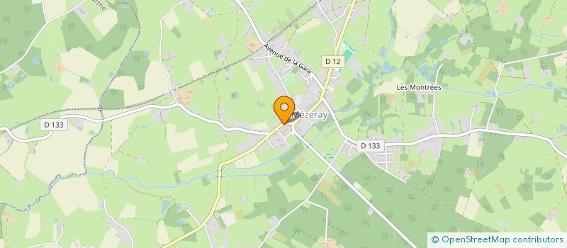 localisation de l'entreprise LAMY  MEZERAY