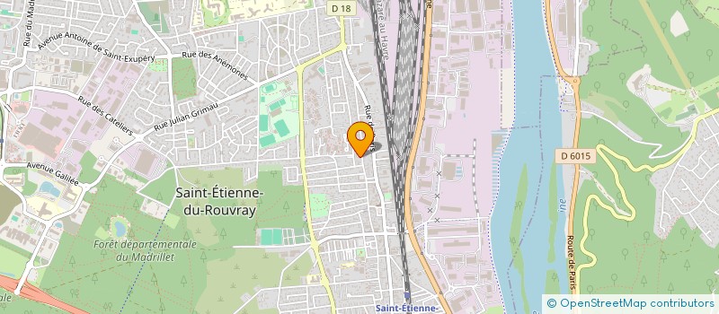 localisation de l'entreprise LAMY  SAINT-ETIENNE-DU-ROUVRAY