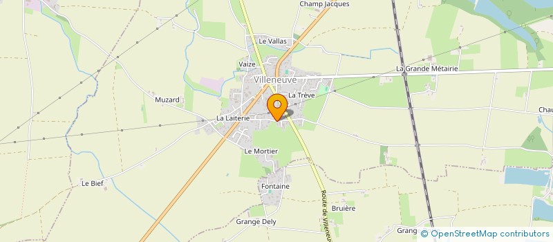 localisation de l'entreprise LAMY AGENCEMENT à VILLENEUVE