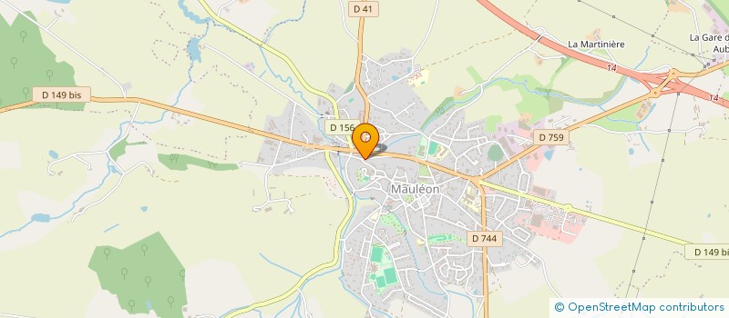 localisation de l'entreprise LAMY-BIENAIME à MAULEON
