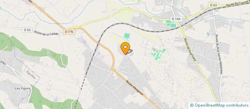 localisation de l'entreprise LAMY CAPITAL  AIX-EN-PROVENCE