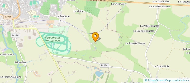 localisation de l'entreprise LAMY - CJBM à CRAON
