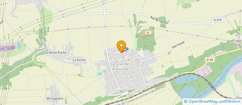 localisation de l'entreprise LAMY CONCEPT  LA GRANDE-PAROISSE