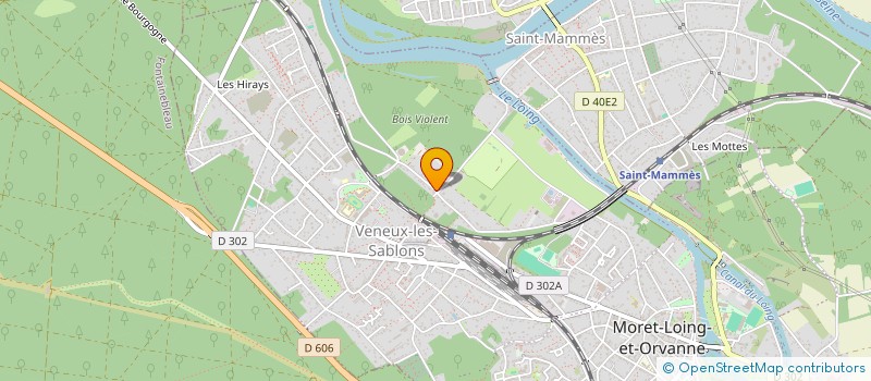 localisation de l'entreprise LAMY DE L'YONNE  MORET-LOING-ET-ORVANNE