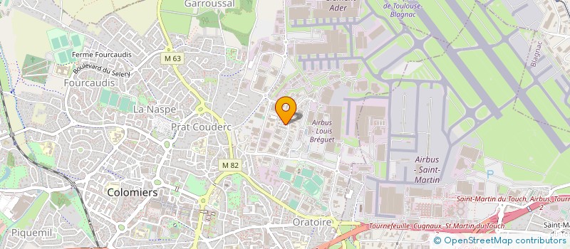 localisation de l'entreprise LAMY ELECTRONIQUE à COLOMIERS
