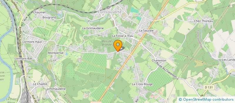 localisation de l'entreprise LAMY'FLOR  FONTCOUVERTE