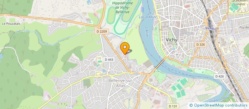 localisation de l'entreprise LAMY NUISIBLES à BELLERIVE SUR ALLIER