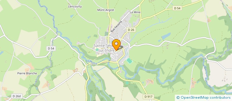 localisation de l'entreprise LAMY SAUVAGE à SAINTE-SEVERE-SUR-INDRE