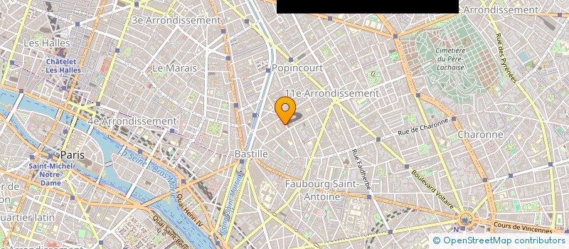 localisation de l'entreprise LAMYCONFORT  PARIS