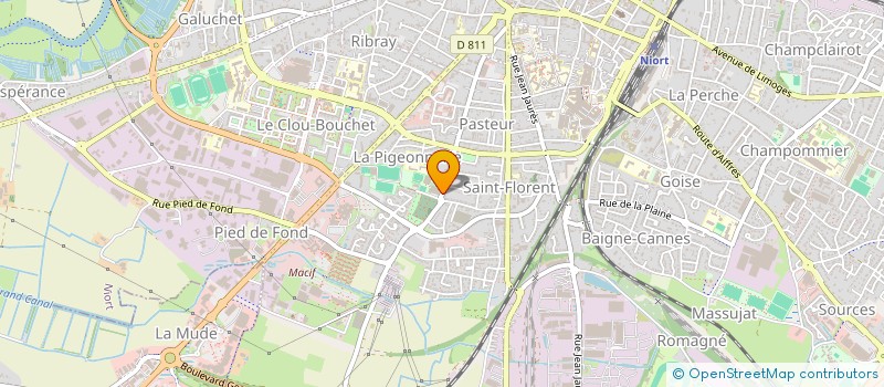 localisation de l'entreprise LAMYLIE PATRIMOINE  NIORT