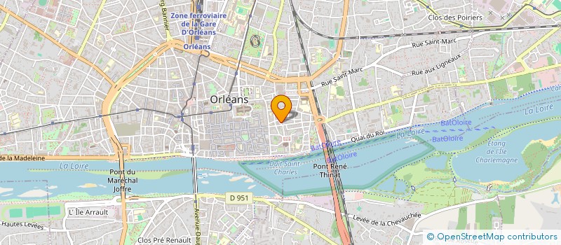localisation de l'entreprise LAN à ORLEANS
