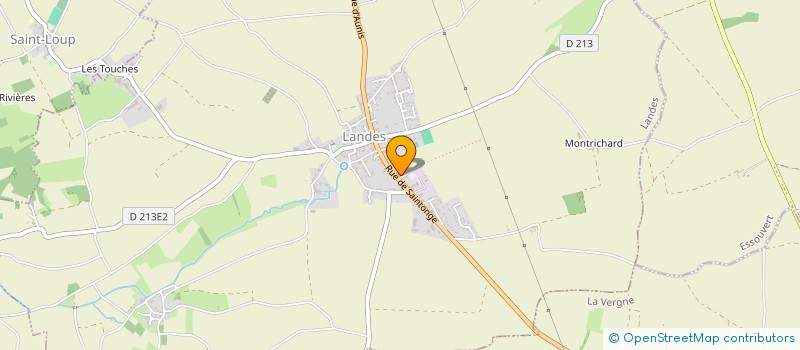 localisation de l'entreprise LAN BMG  LANDES