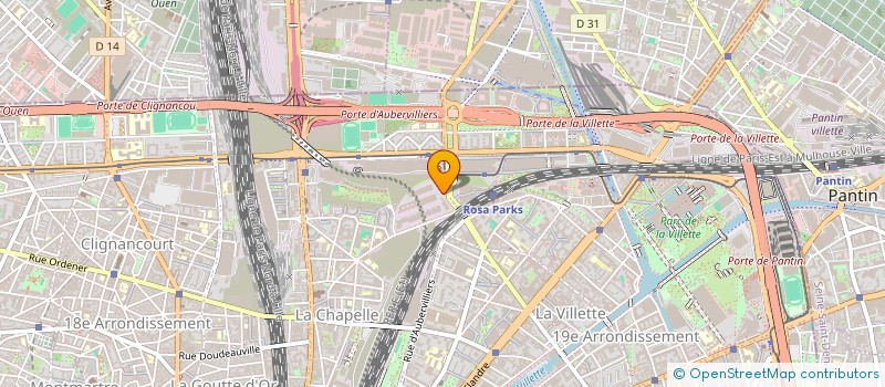 localisation de l'entreprise LAN PARTNER à PARIS