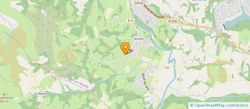 localisation de l'entreprise LAN TOKI  SAINT-PEE-SUR-NIVELLE