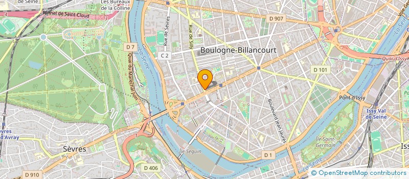 localisation de l'entreprise LAN XIN à BOULOGNE-BILLANCOURT