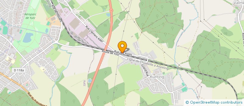 localisation de l'entreprise LANA  KUNTZIG