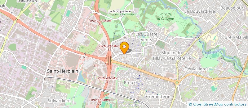 localisation de l'entreprise LANA  SAINT-HERBLAIN