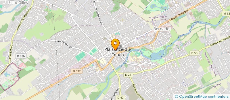 localisation de l'entreprise LANA  PLAISANCE-DU-TOUCH