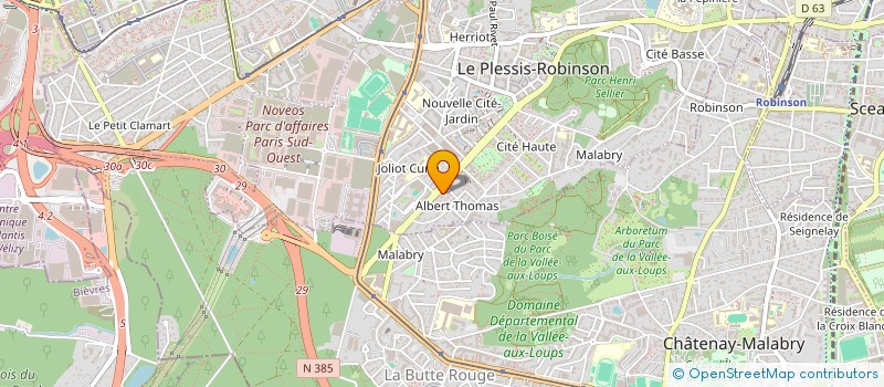 localisation de l'entreprise LANA à LE PLESSIS-ROBINSON