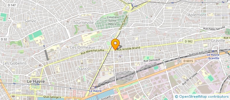 localisation de l'entreprise LANA à LE HAVRE