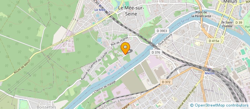 localisation de l'entreprise LANA  LE MEE-SUR-SEINE