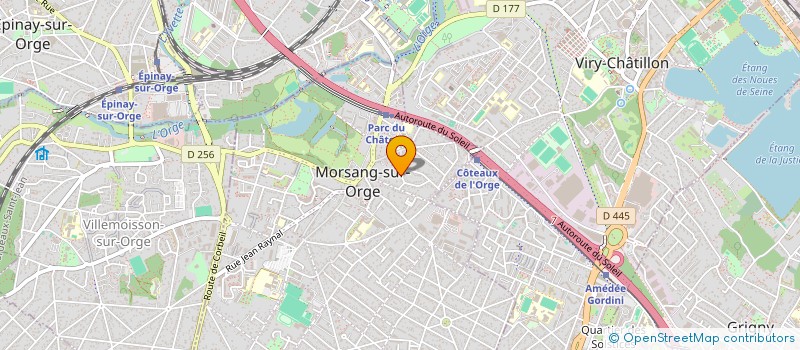 localisation de l'entreprise LANA  MORSANG-SUR-ORGE