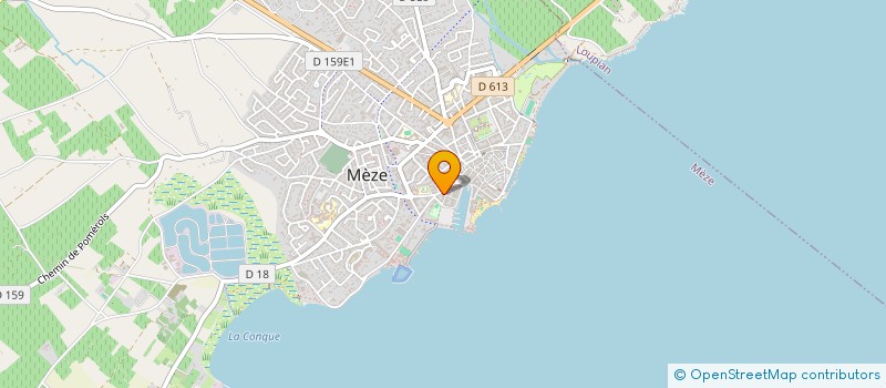 localisation de l'entreprise LANA à MEZE