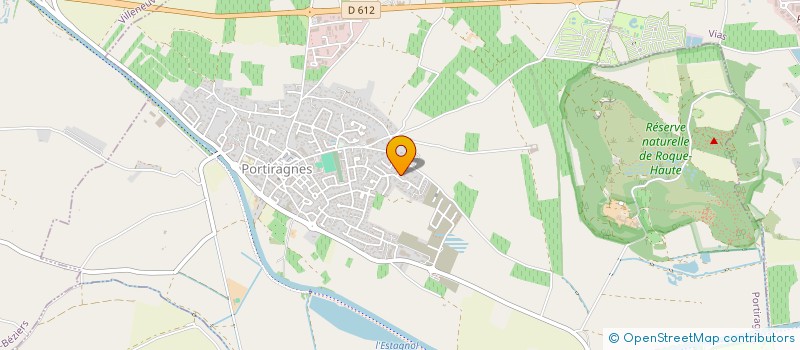 localisation de l'entreprise LANA à PORTIRAGNES