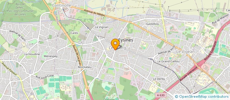 localisation de l'entreprise LANA  EYSINES