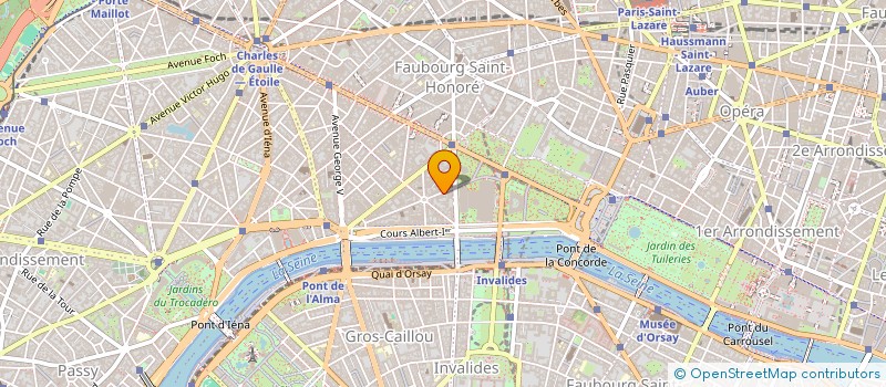 localisation de l'entreprise LANA  PARIS