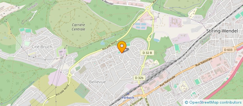 localisation de l'entreprise LANA C.A.I.L.A  FORBACH