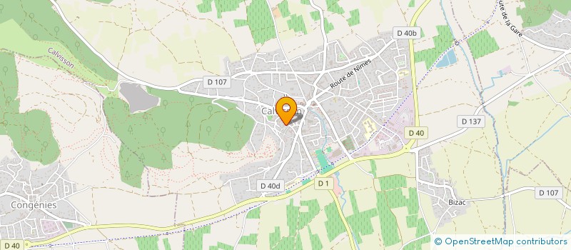 localisation de l'entreprise LANA ET CHARLINE  CALVISSON