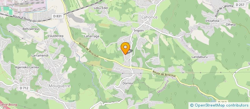 localisation de l'entreprise LANA PLOMBERIE  LAHONCE