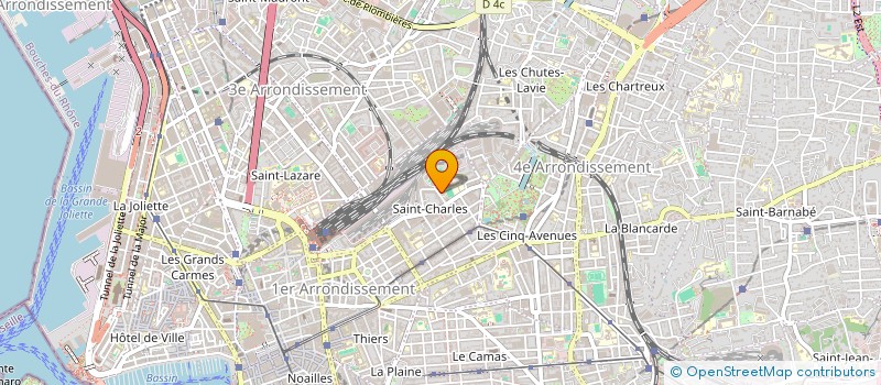 localisation de l'entreprise LANA PRESTIGE SERVICE à MARSEILLE