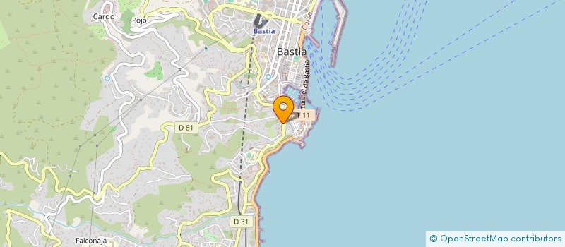 localisation de l'entreprise LANA : UNE LARME D'ESPOIR à BASTIA