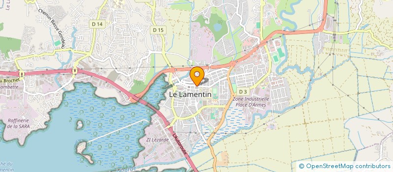 localisation de l'entreprise LANA VETEMENTS à LE LAMENTIN