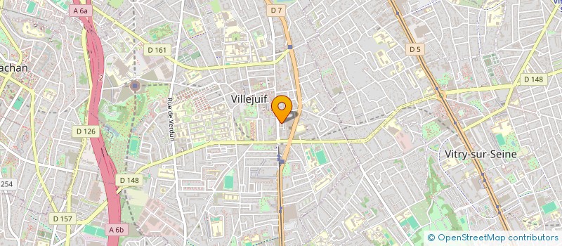 localisation de l'entreprise LANABIZ à VILLEJUIF