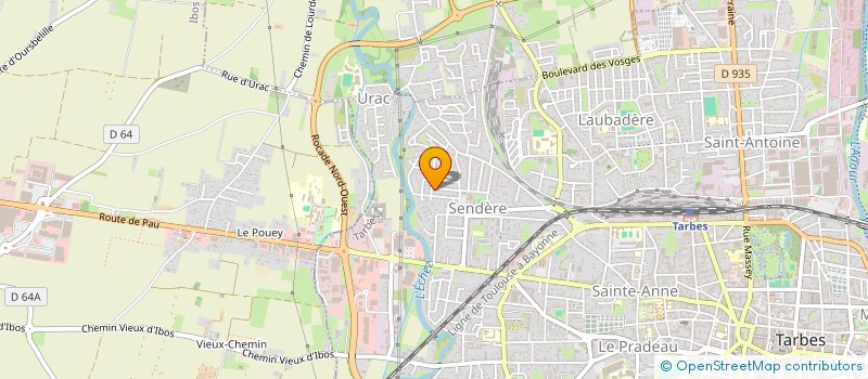 localisation de l'entreprise LANACHLOE  TARBES