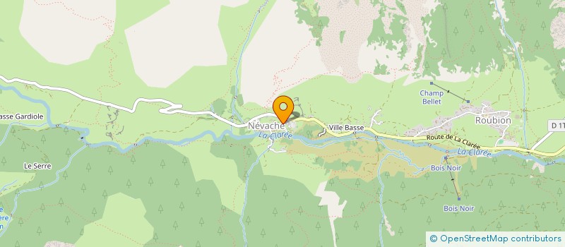 localisation de l'entreprise LANAMEDA CONCEPT  NEVACHE