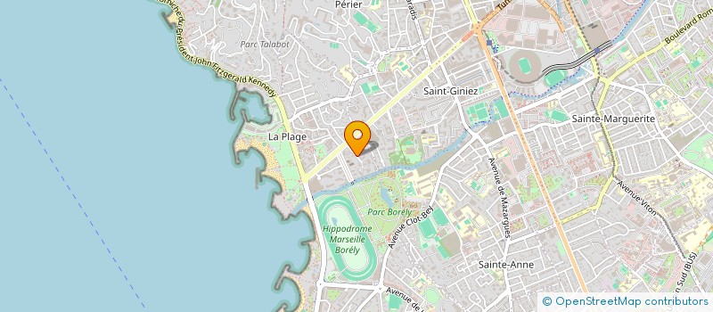 localisation de l'entreprise LANAMEDA EVASION à MARSEILLE