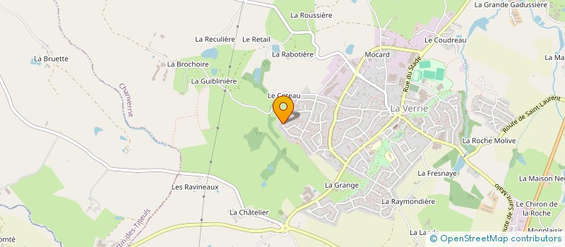 localisation de l'entreprise LANAMIA  CHANVERRIE