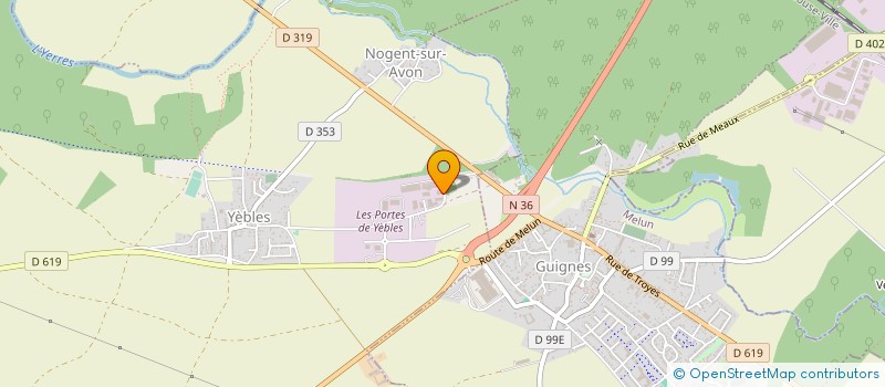 localisation de l'entreprise LANAO  YEBLES