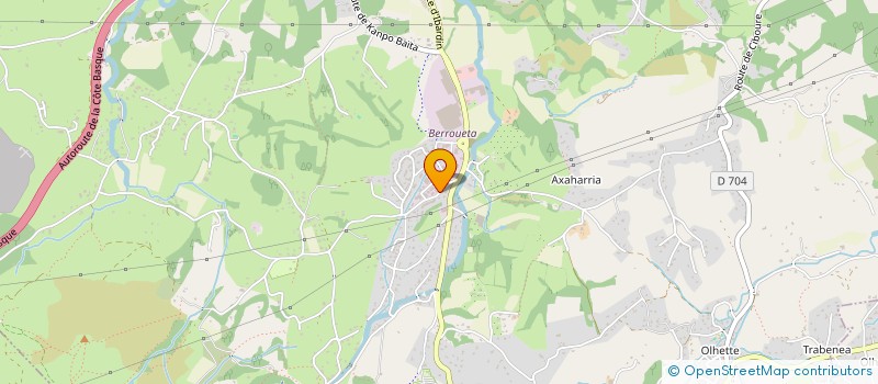 localisation de l'entreprise LANAREN FRUITUA à URRUGNE