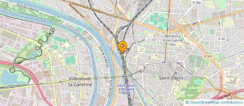 localisation de l'entreprise LANATRONIC à SAINT-DENIS
